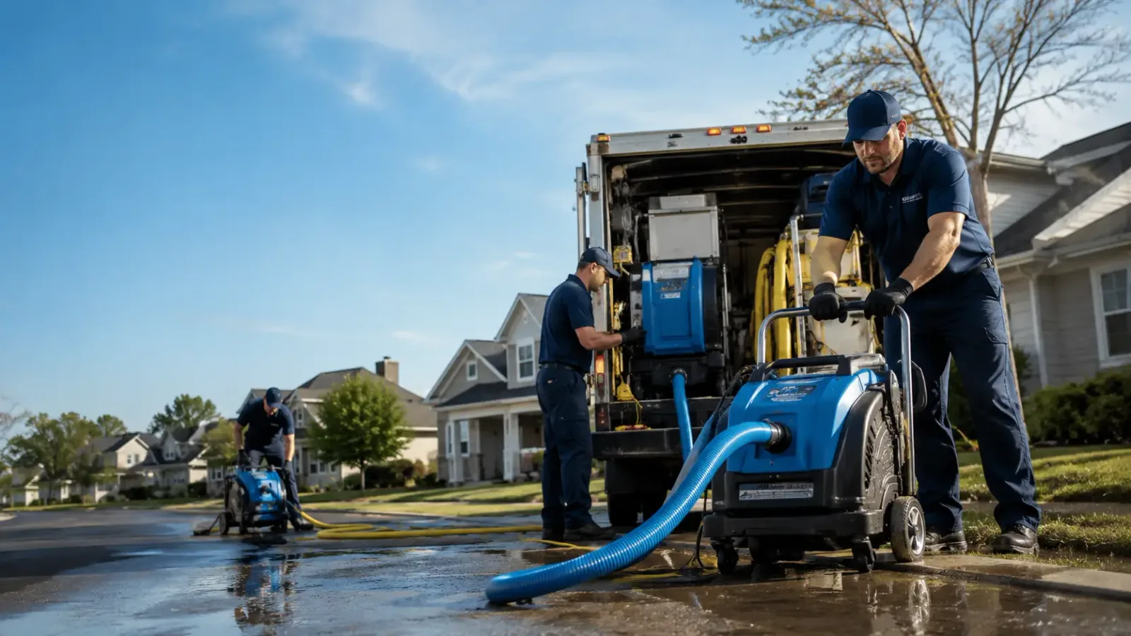 Flood Damage Cleanup in New Eagle, PA